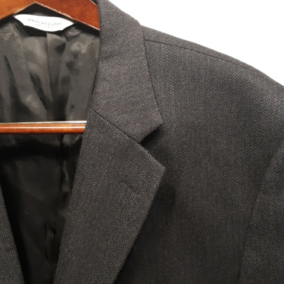 Pronto Uomo 100% Lambswool Blazer - Picture 3 of 11